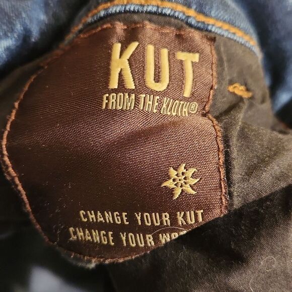 Kut From the Kloth Women's Bootcut Jeans w/ 2 Buttons & Zipper Size 14W - Picture 14 of 16